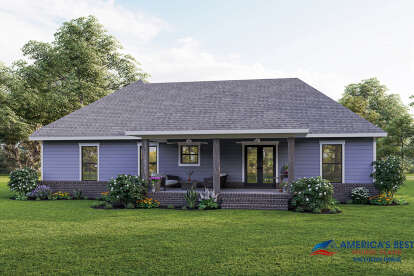 Country House Plan #348-00294 Elevation Photo