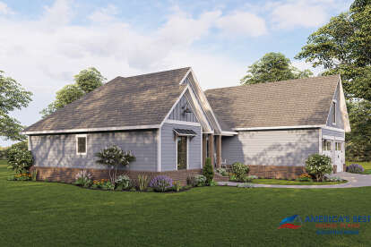 Country House Plan #348-00294 Elevation Photo