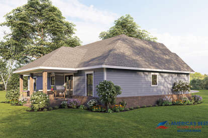 Country House Plan #348-00294 Elevation Photo