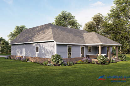 Country House Plan #348-00294 Elevation Photo