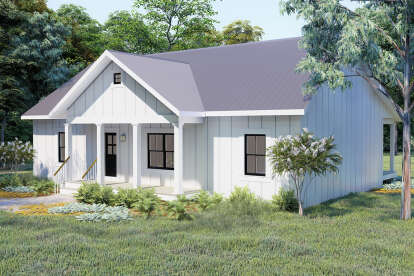 Modern Farmhouse House Plan #1776-00117 Elevation Photo