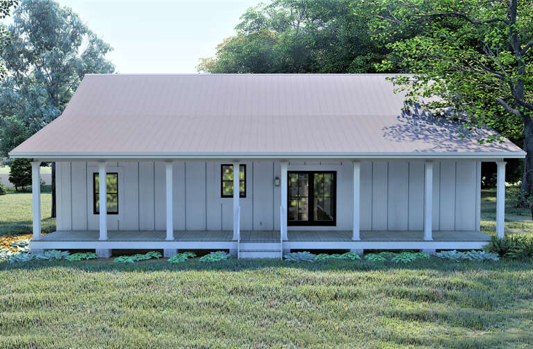 Modern Farmhouse House Plan #1776-00117 Elevation Photo