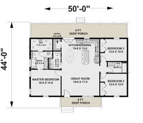Main Floor for House Plan #1776-00117