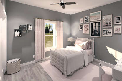 Modern Farmhouse House Plan #1776-00117 Additional Photo