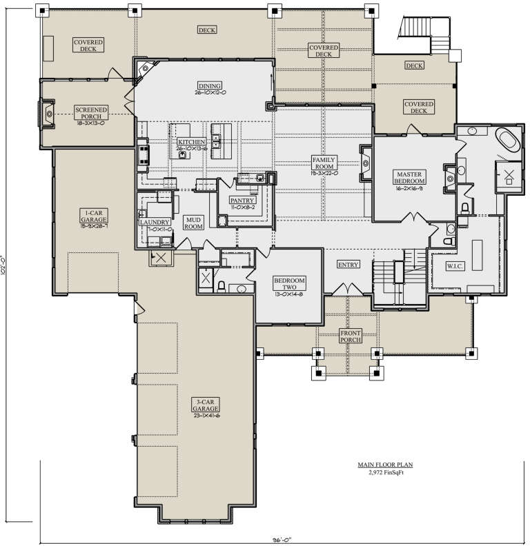 House Plan House Plan #25413 Drawing 1