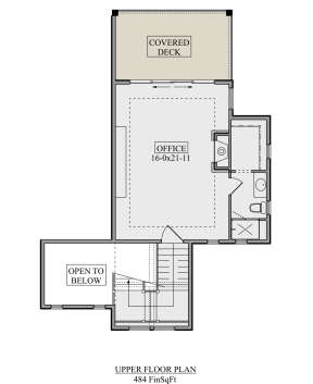 Second Floor for House Plan #5631-00142