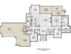 Main Floor for House Plan #5631-00143