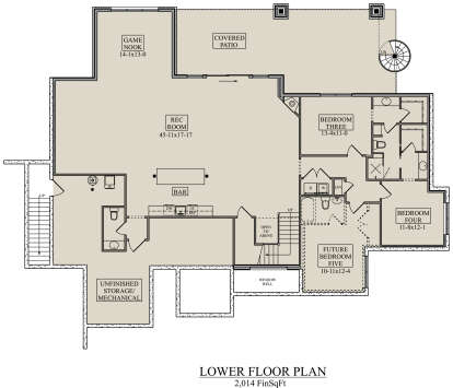 House Plan House Plan #25414 Drawing 2
