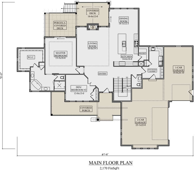 House Plan House Plan #25415 Drawing 1