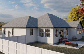 Traditional House Plan #2802-00075 Elevation Photo