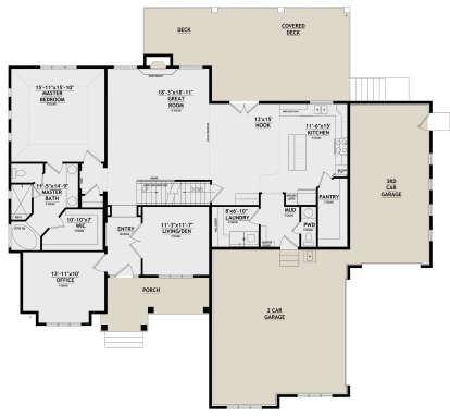 House Plan House Plan #25419 Drawing 1