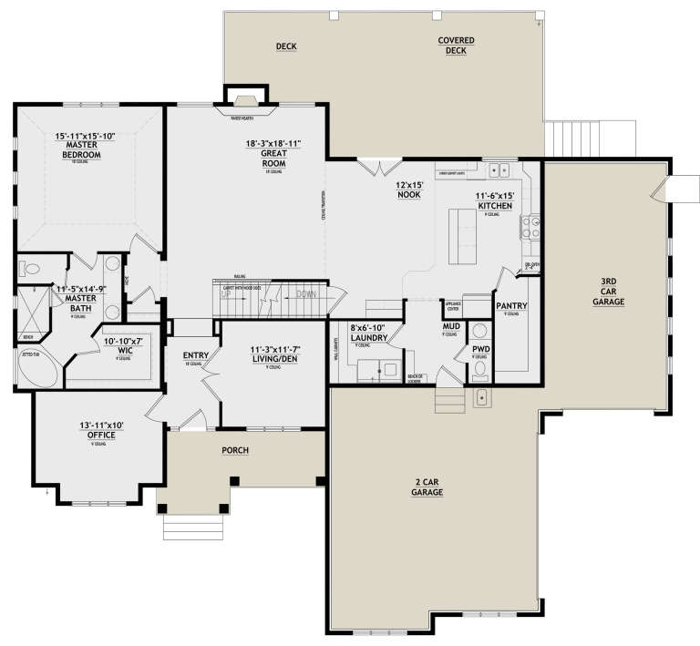 House Plan House Plan #25419 Drawing 1