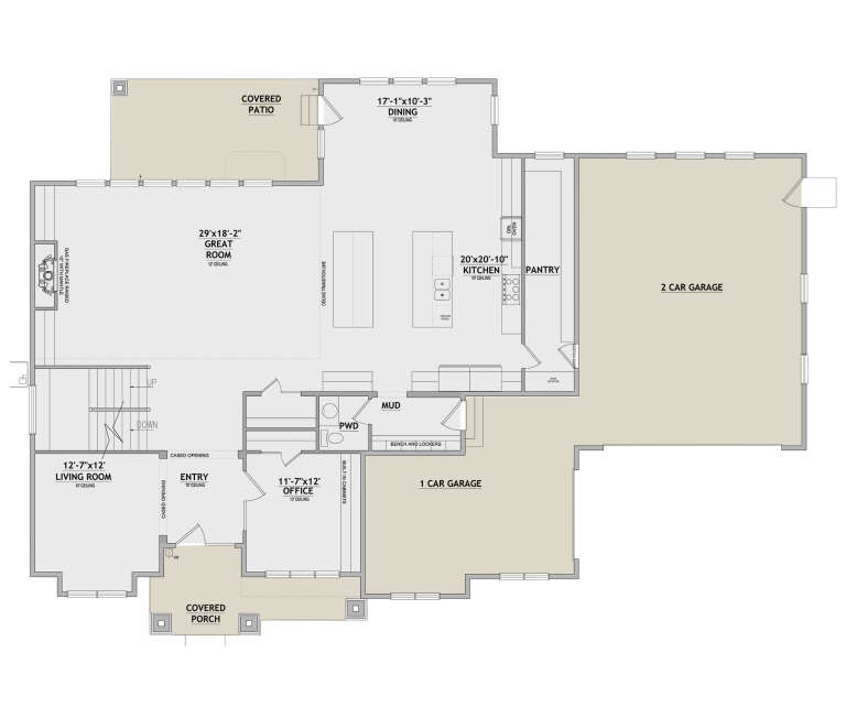 House Plan House Plan #25421 Drawing 1