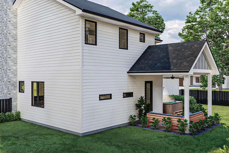 Modern Farmhouse House Plan #963-00531 Elevation Photo
