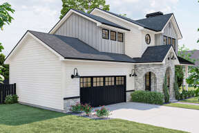 Modern Farmhouse House Plan #963-00531 Elevation Photo