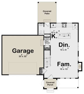 Main Floor for House Plan #963-00531