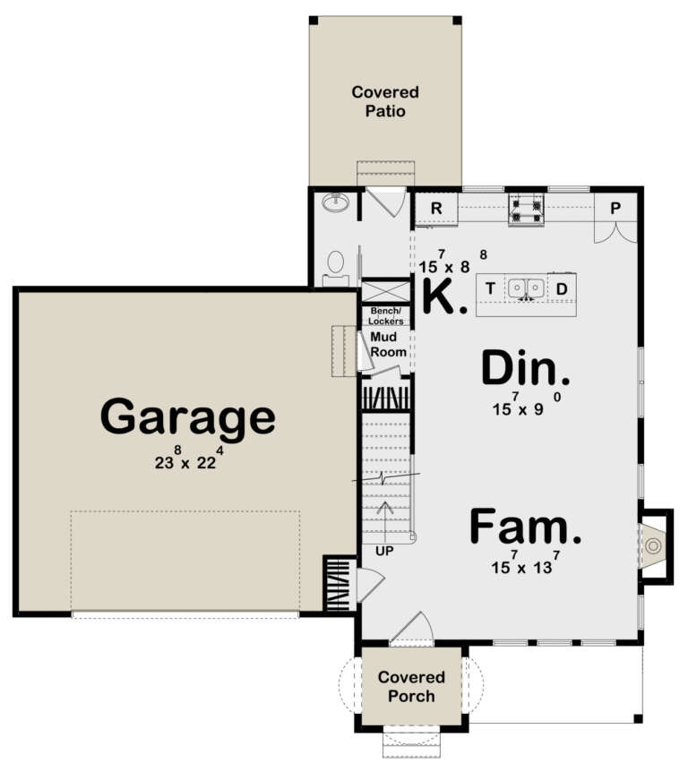 House Plan House Plan #25424 Drawing 1