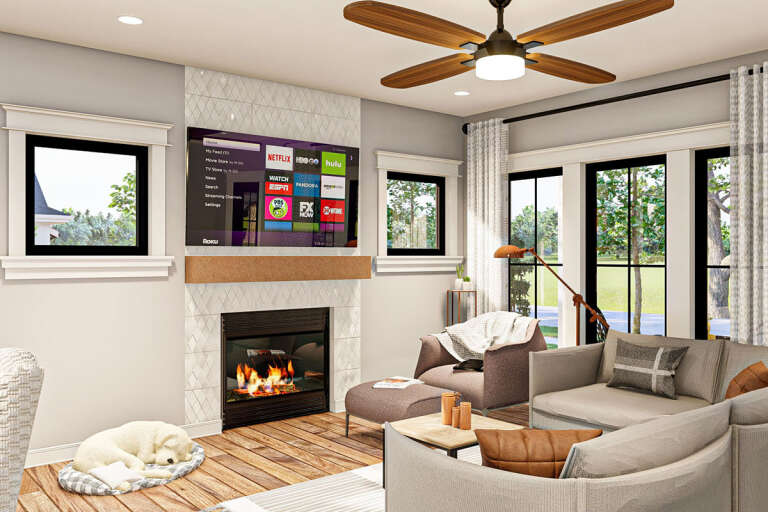 Modern Farmhouse House Plan #963-00531 Additional Photo