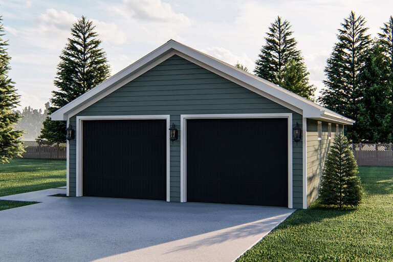 House Plan House Plan #25425 Front Elevation 