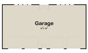 Garage Floor for House Plan #963-00534