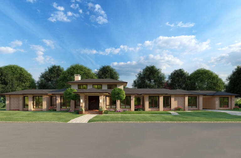 House Plan House Plan #25430 Front Elevation