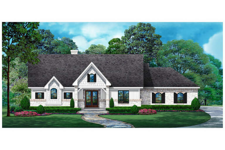 House Plan House Plan #25431 Front Elevation 