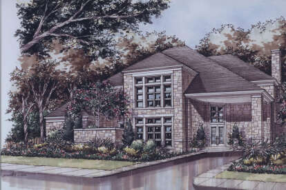 4 Bed, 6 Bath, 6888 Square Foot House Plan - #5445-00461