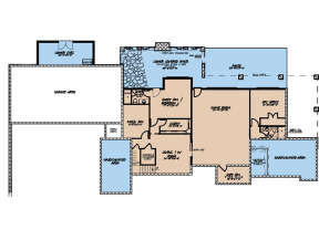 Basement for House Plan #8318-00196
