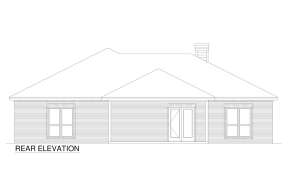 Traditional House Plan #5445-00465 Elevation Photo