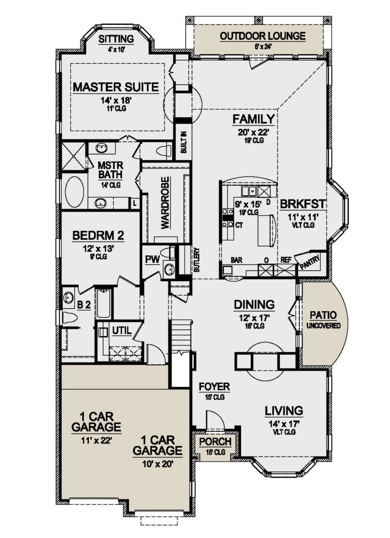House Plan House Plan #25439 Drawing 1