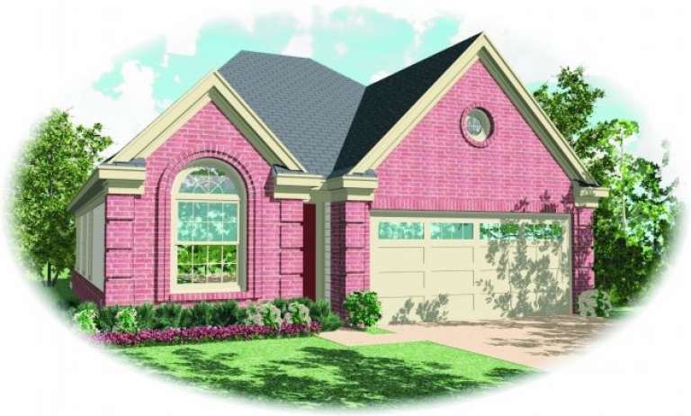 House Plan House Plan #2544 Front Elevation