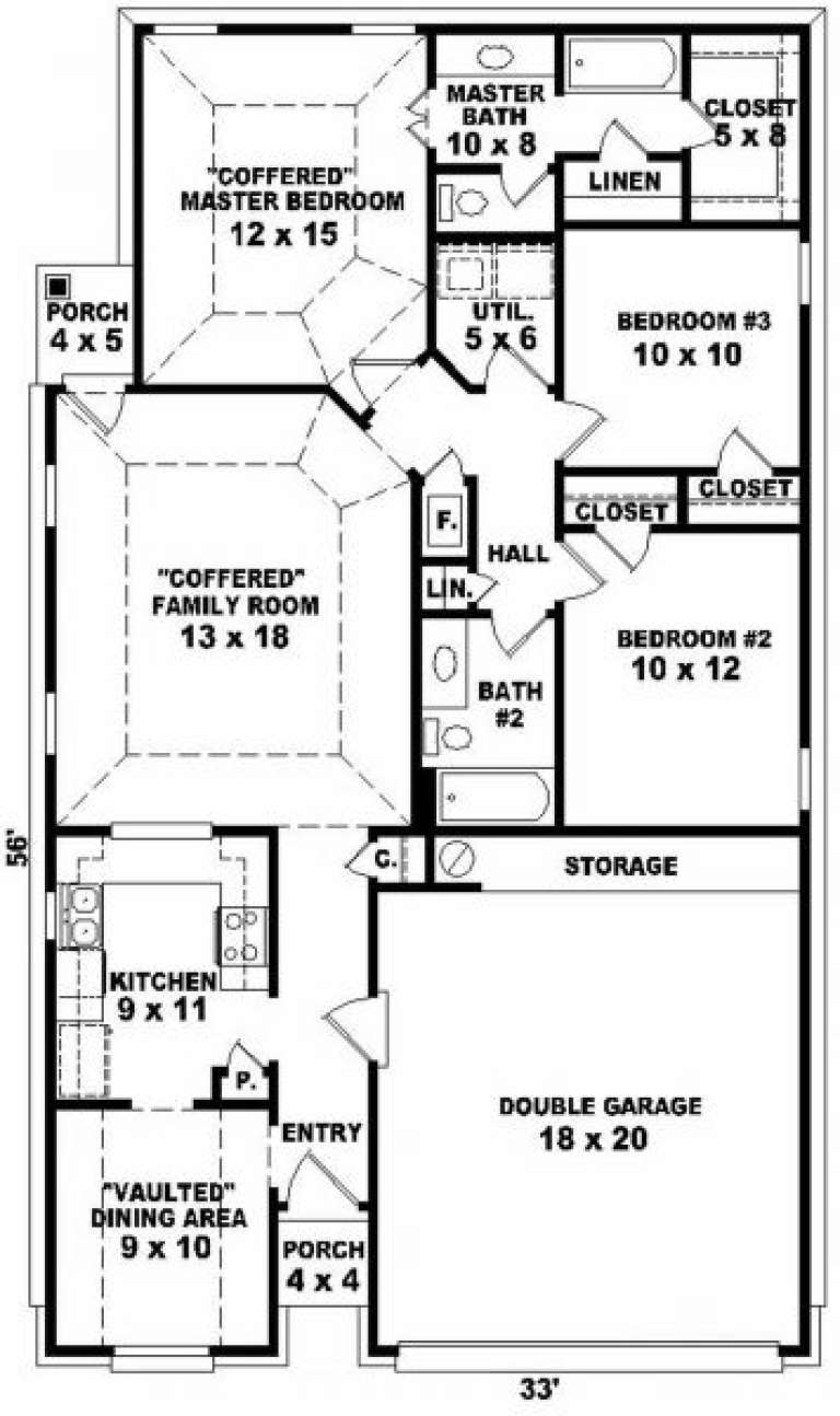 House Plan House Plan #2544 Drawing 1