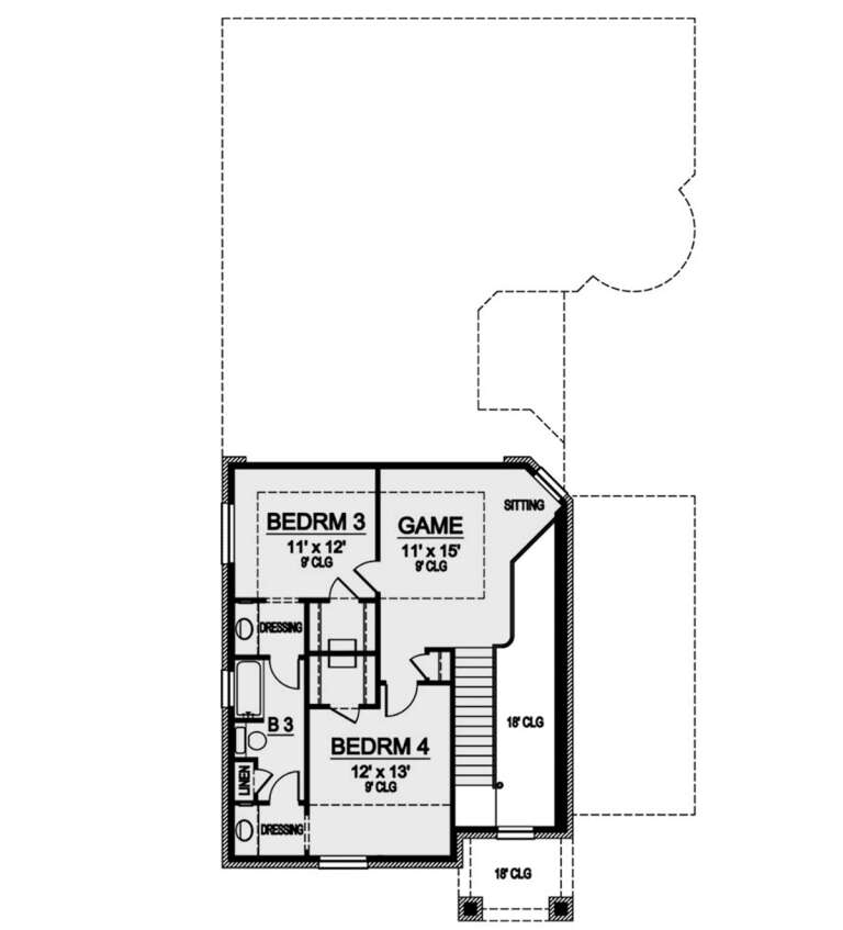 House Plan House Plan #25442 Drawing 2