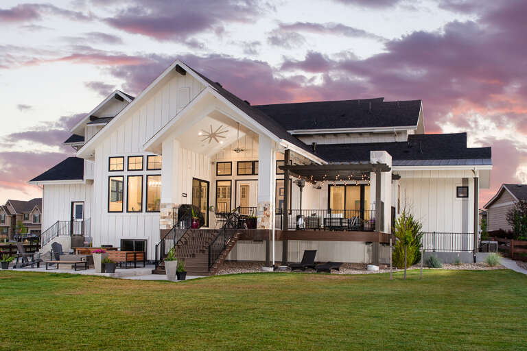 Modern Farmhouse House Plan #5631-00150 Elevation Photo
