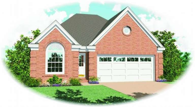 House Plan House Plan #2545 Front Elevation