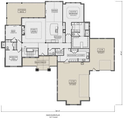 House Plan House Plan #25450 Drawing 1