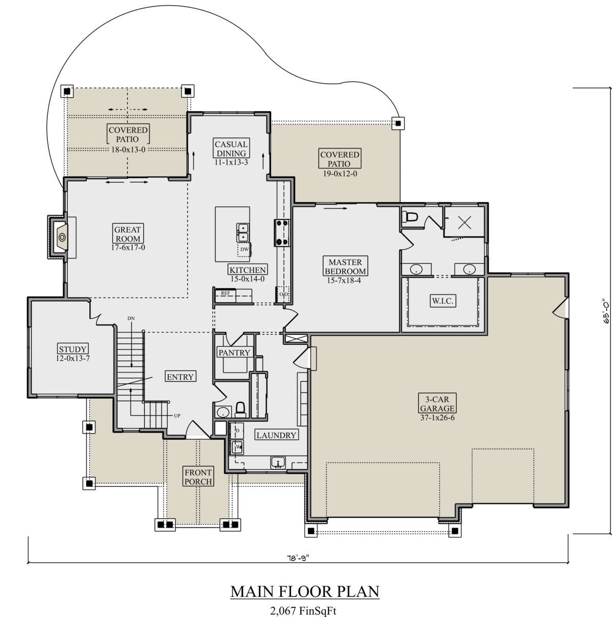 Main Floor for House Plan #5631-00152