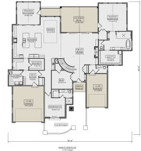 Main Floor for House Plan #5631-00153