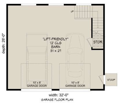 House Plan House Plan #25453 Drawing 1