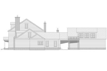 Colonial House Plan #940-00333 Elevation Photo