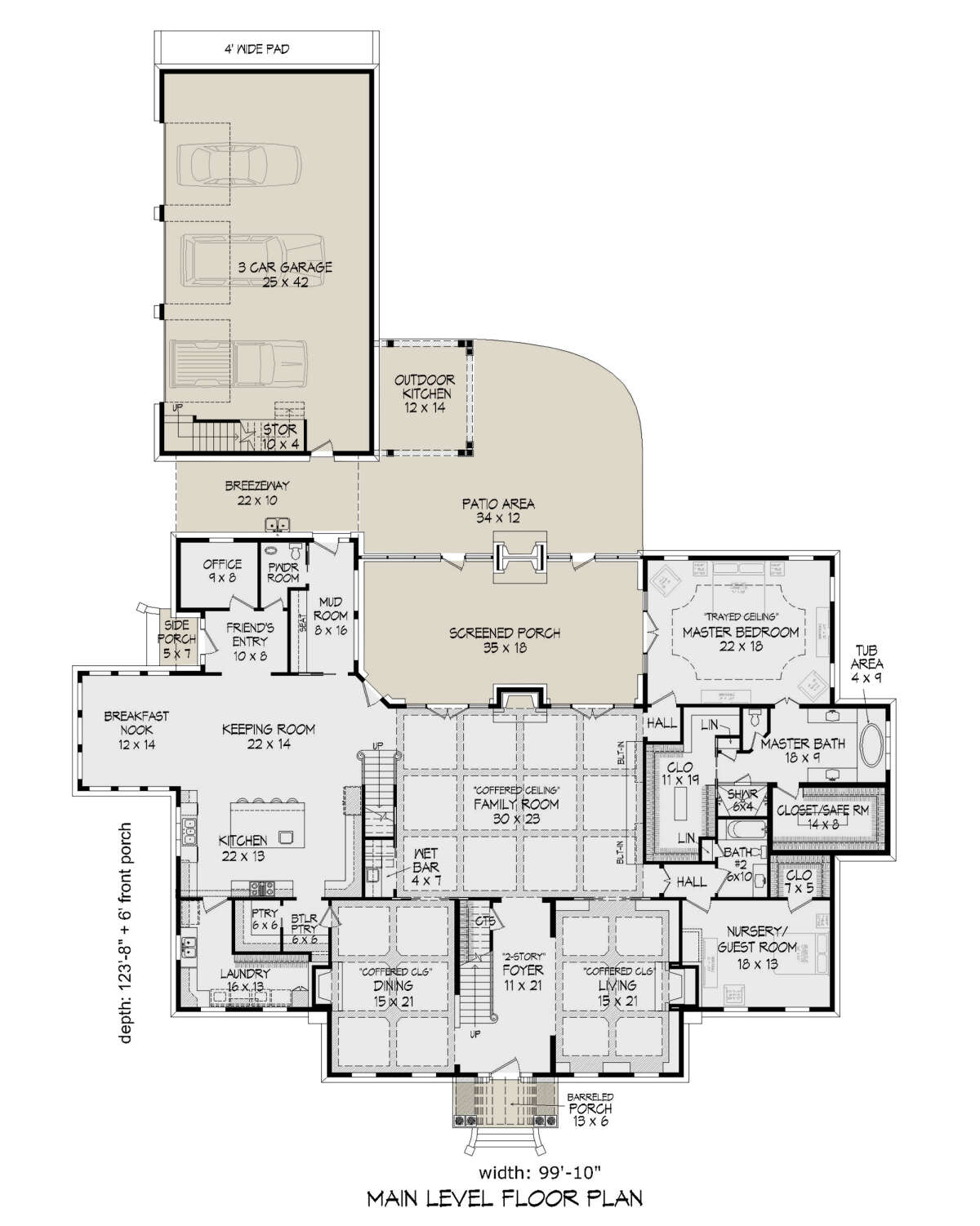 Main Floor for House Plan #940-00333