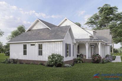 Modern Farmhouse House Plan #041-00246 Elevation Photo