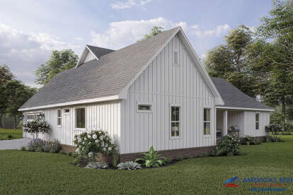 Modern Farmhouse House Plan #041-00246 Elevation Photo