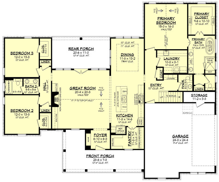 House Plan House Plan #25456 Drawing 1