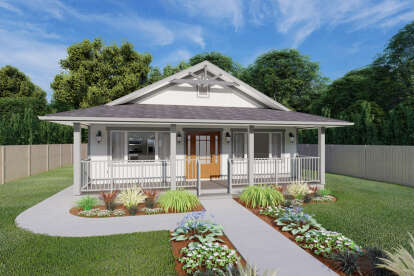 House Plan House Plan #25458 Front Elevation 