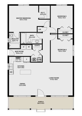 Main Floor for House Plan #2699-00014