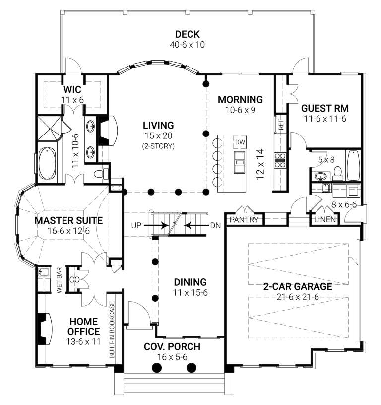 House Plan House Plan #25459 Drawing 1