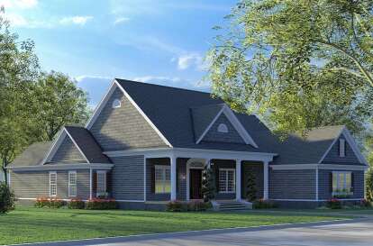 Farmhouse House Plan #8318-00197 Elevation Photo