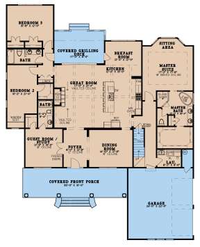 Main Floor for House Plan #8318-00197