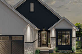 Modern Farmhouse House Plan #963-00540 Elevation Photo